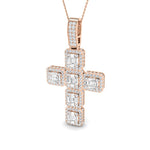 Cross 9 KT Rose Gold