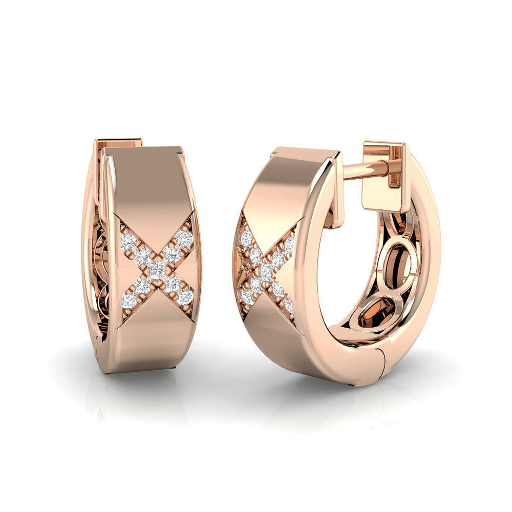 Earring 9 KT Rose Gold