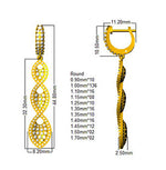 Earring 18 KT Yellow Gold