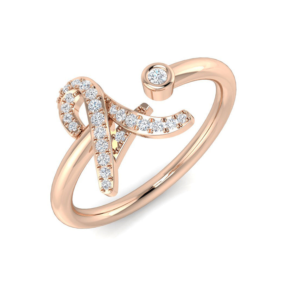 Ring 9 KT Rose Gold