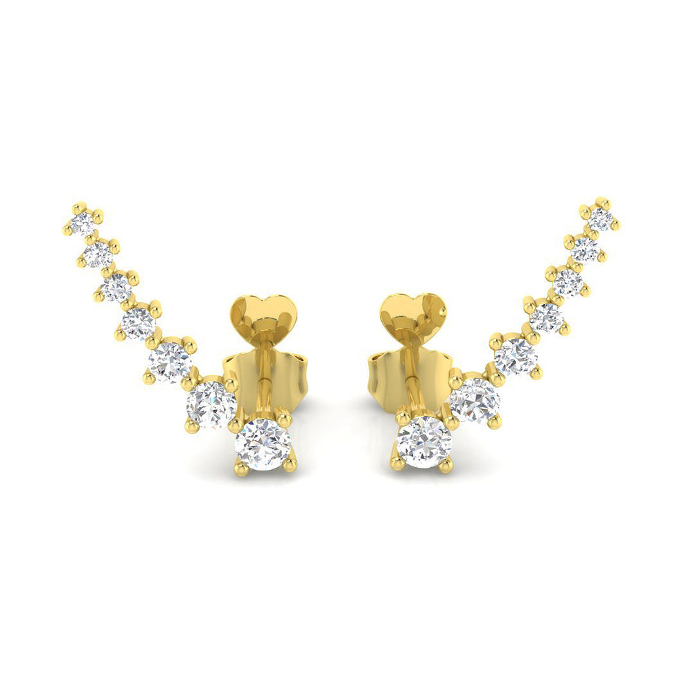 Earring 18 KT Yellow Gold