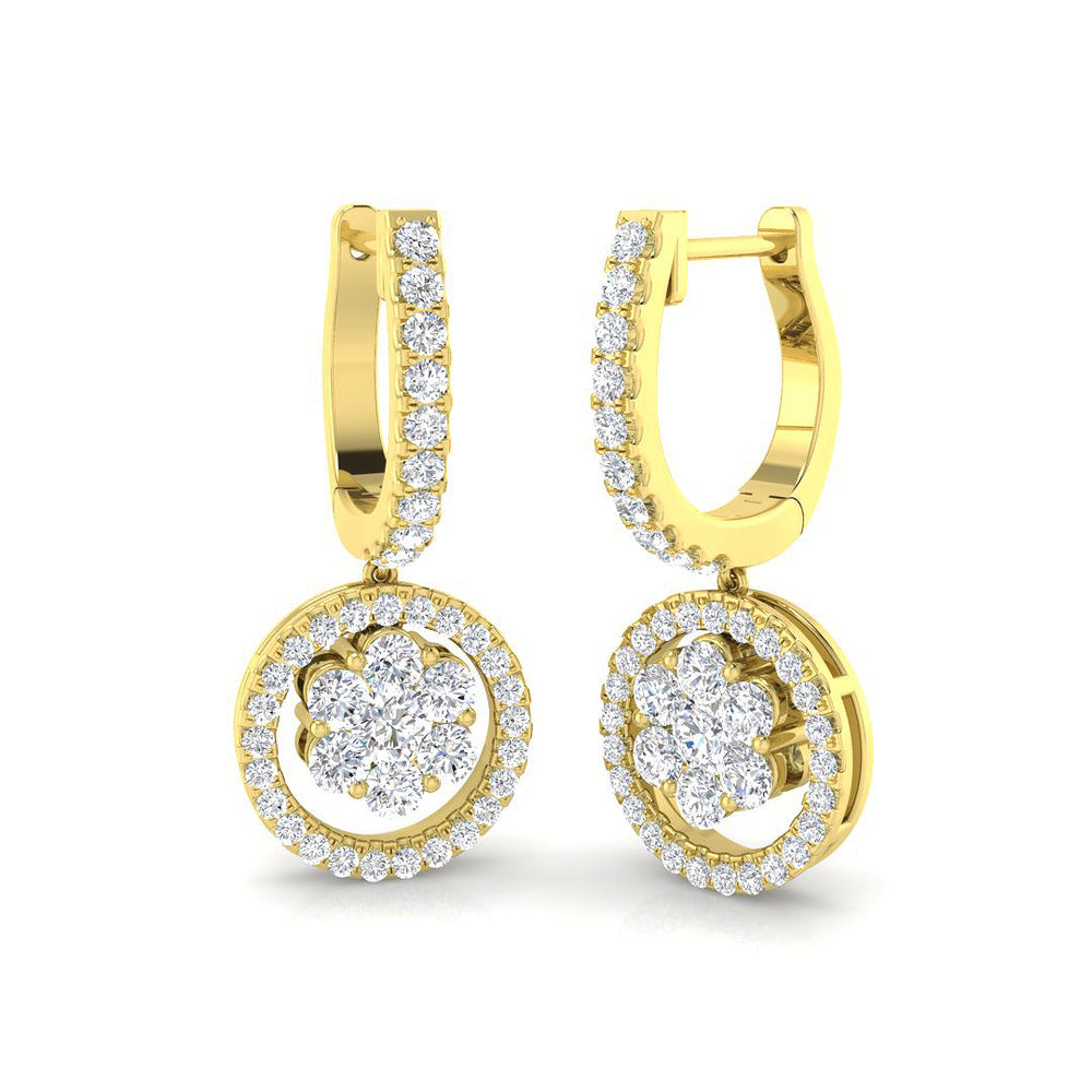 Earring 18 KT Yellow Gold