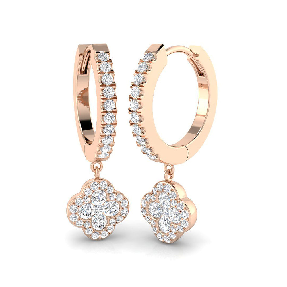 Earring 9 KT Rose Gold