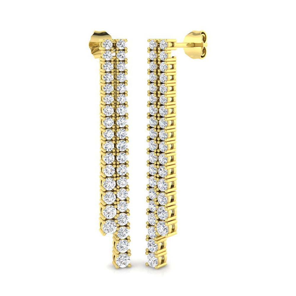 Earring 18 KT Yellow Gold