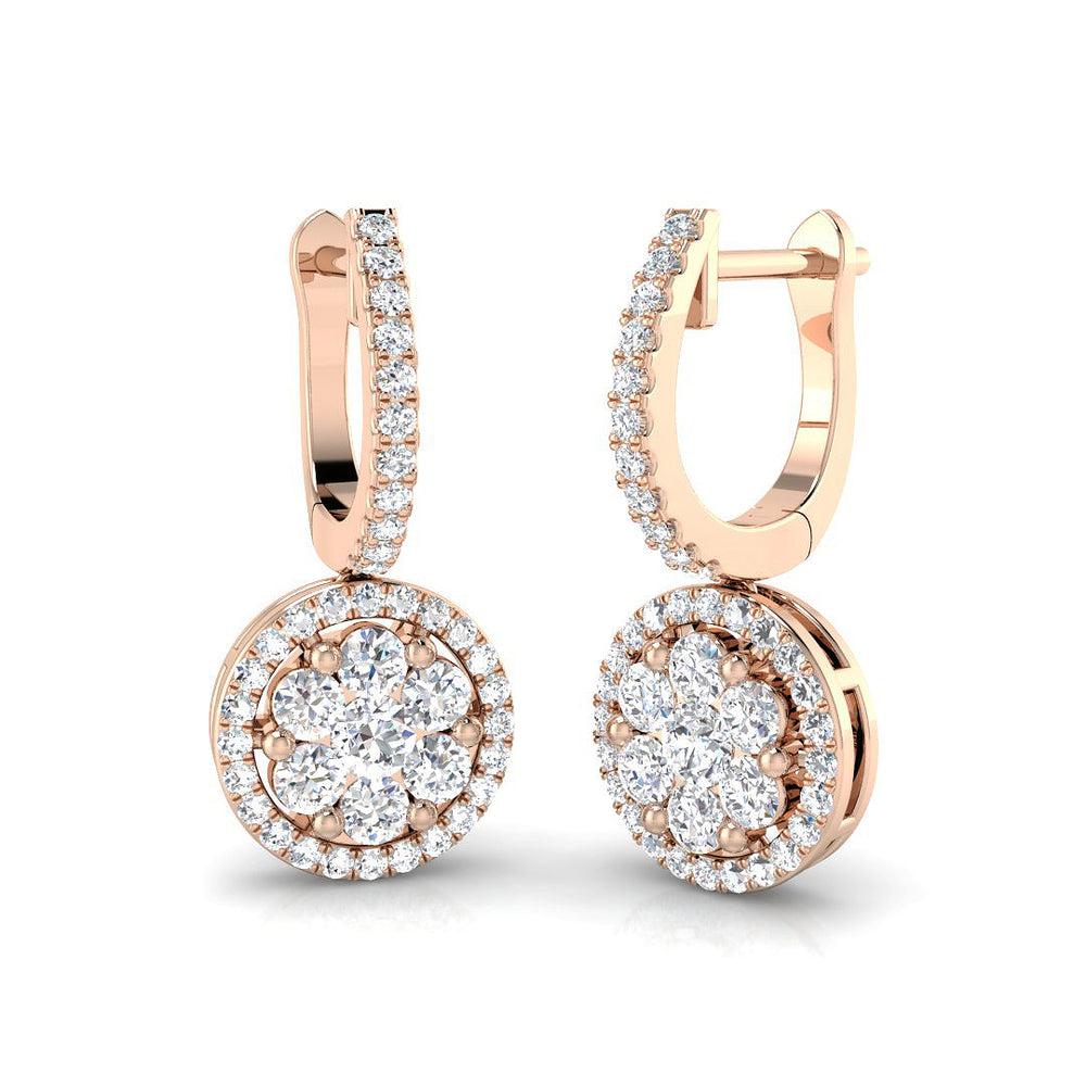 Earring 9 KT Rose Gold