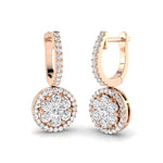 Earring 9 KT Rose Gold