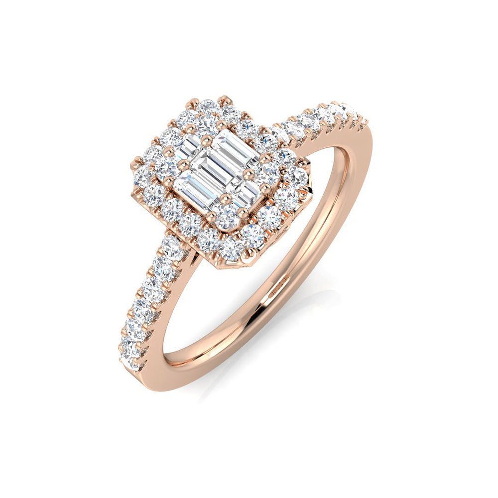 Ring 9 KT Rose Gold