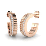 Earring 9 KT Rose Gold