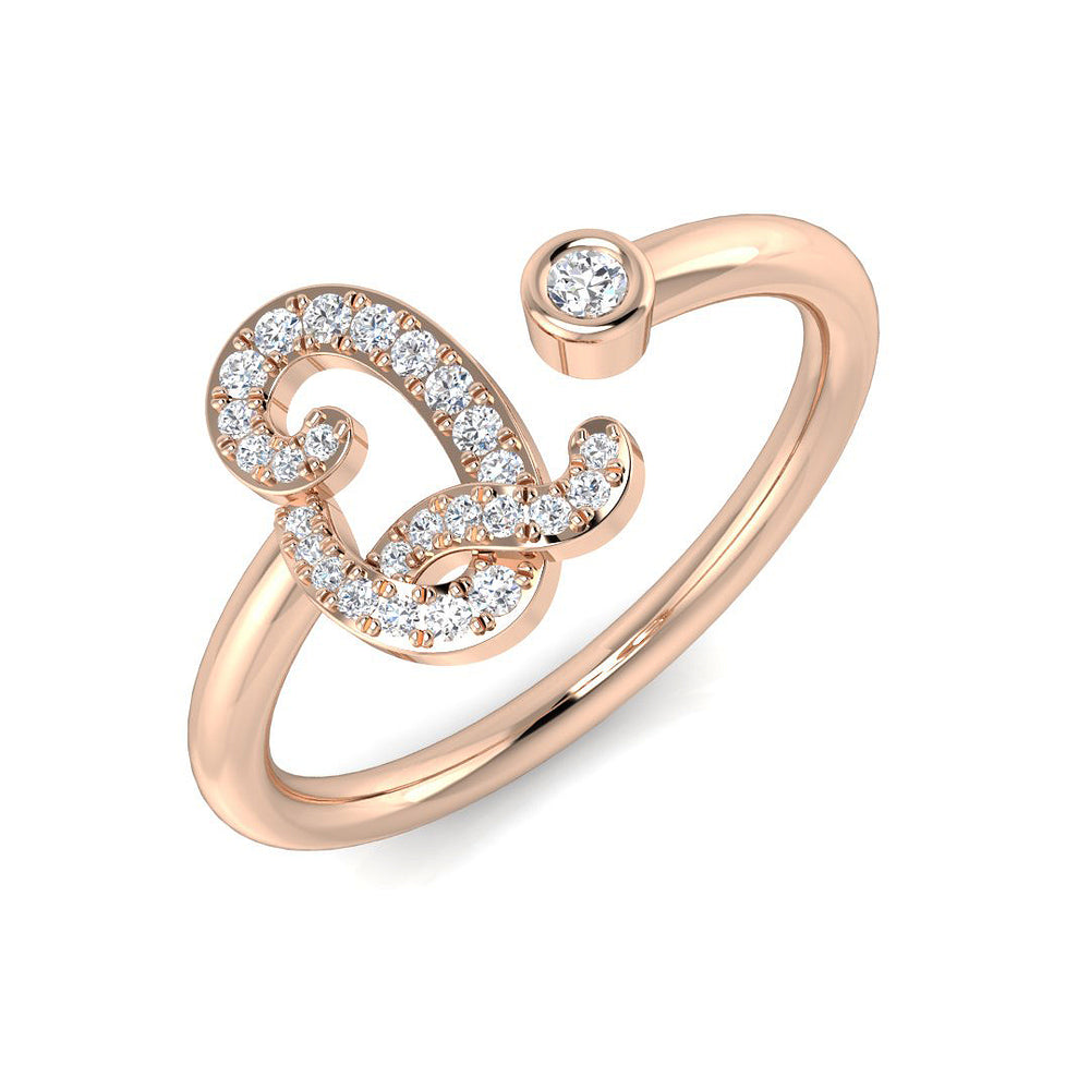 Ring 9 KT Rose Gold