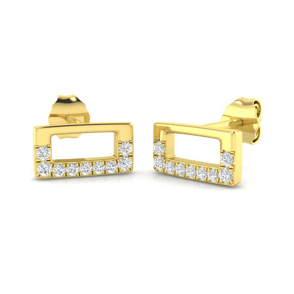 Earring 18 KT Yellow Gold