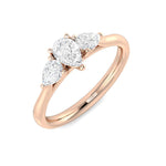 Ring 9 KT Rose Gold