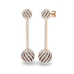 Earring 9 KT Rose Gold