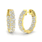 Earring 18 KT Yellow Gold