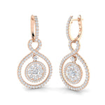 Earring 9 KT Rose Gold