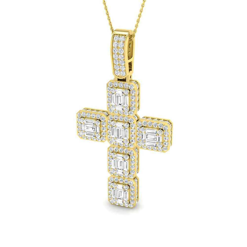 Cross 18 KT Yellow Gold