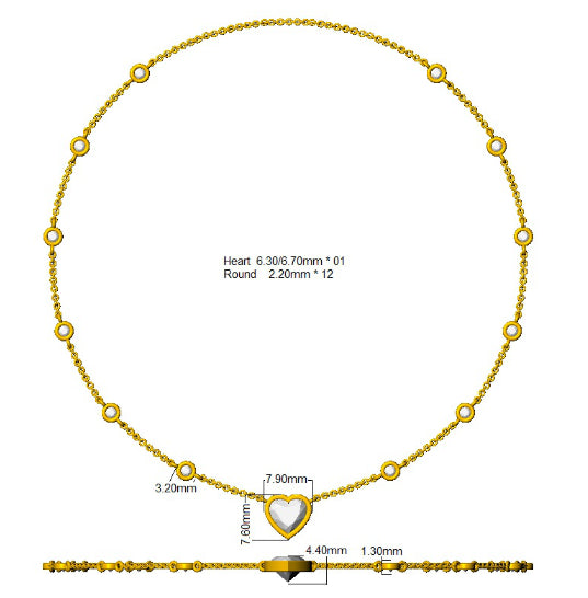 Necklaces 18 KT Yellow Gold