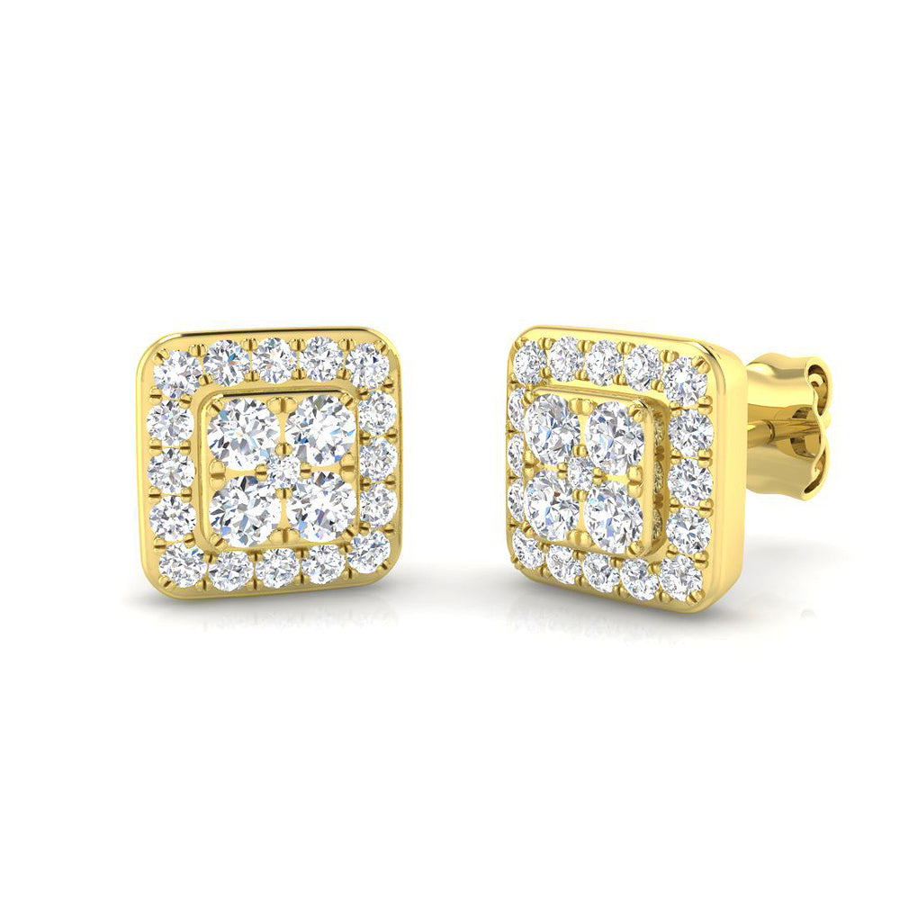 Earring 18 KT Yellow Gold