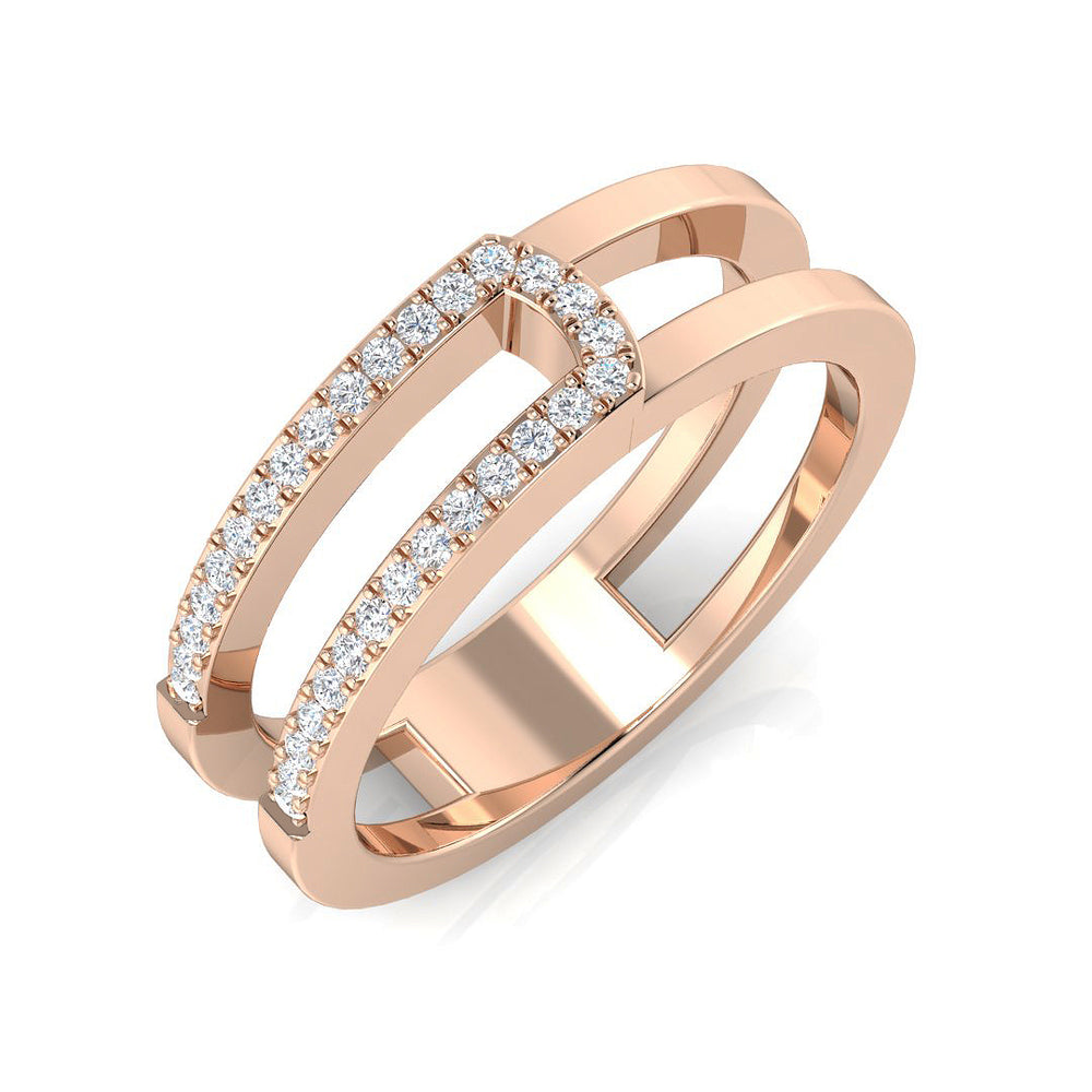 Ring 9 KT Rose Gold