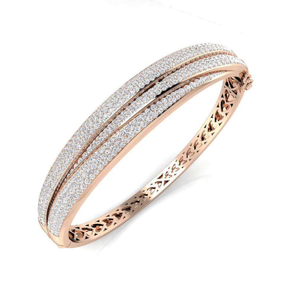 Bangles 9 KT Rose Gold