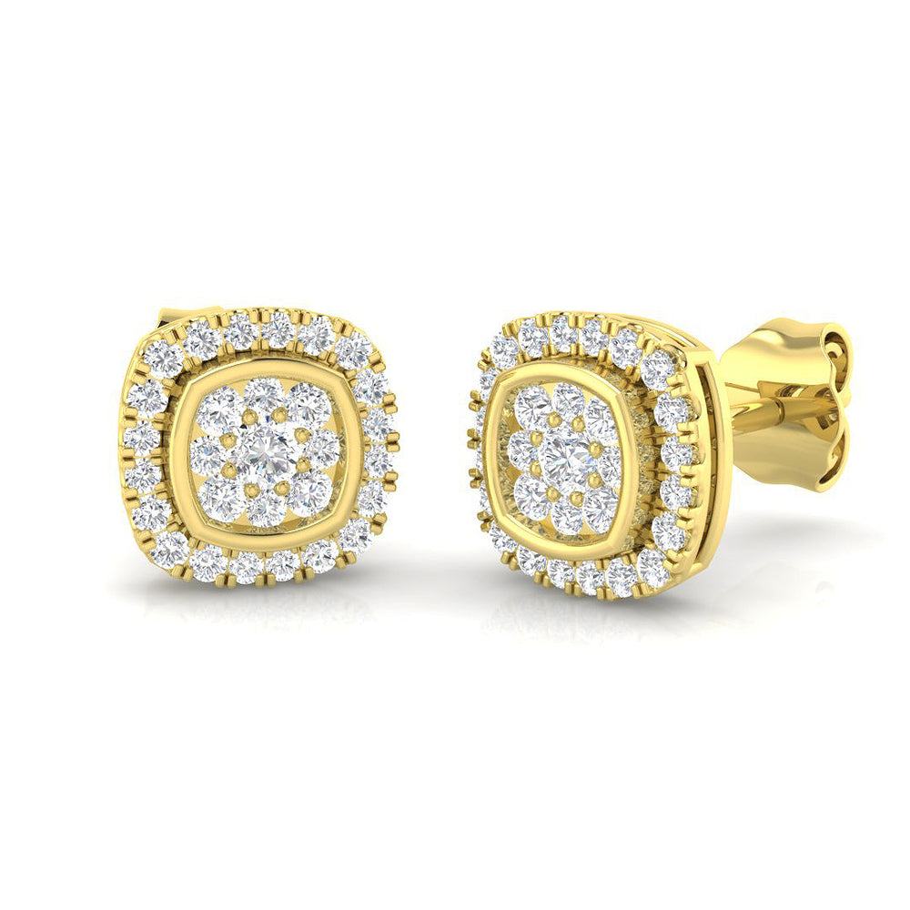 Earring 18 KT Yellow Gold