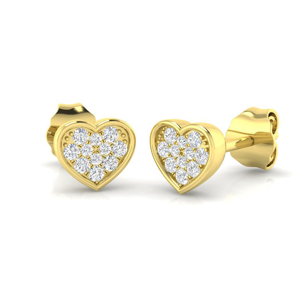 Earring 18 KT Yellow Gold