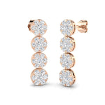 Earring 9 KT Rose Gold