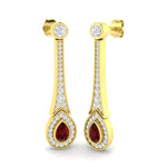 Earring 18 KT Yellow Gold