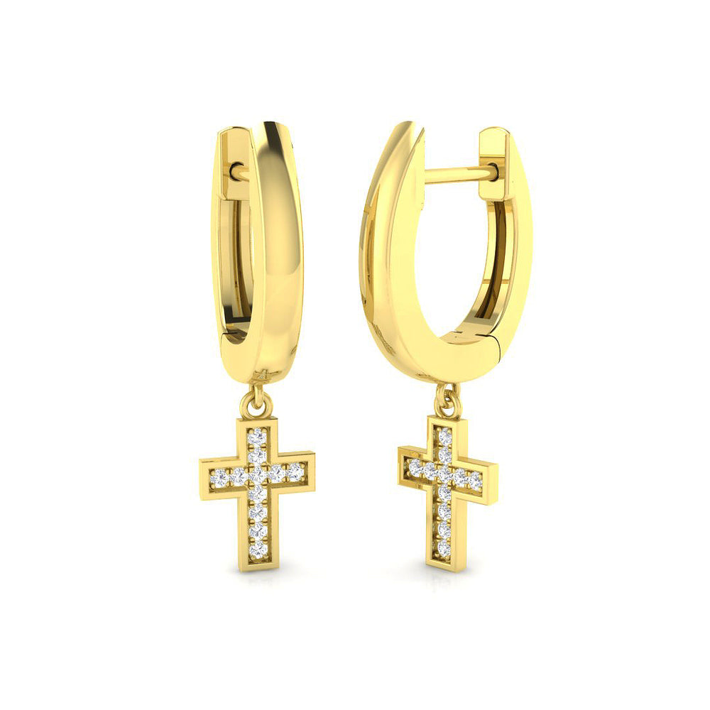 Earring 18 KT Yellow Gold