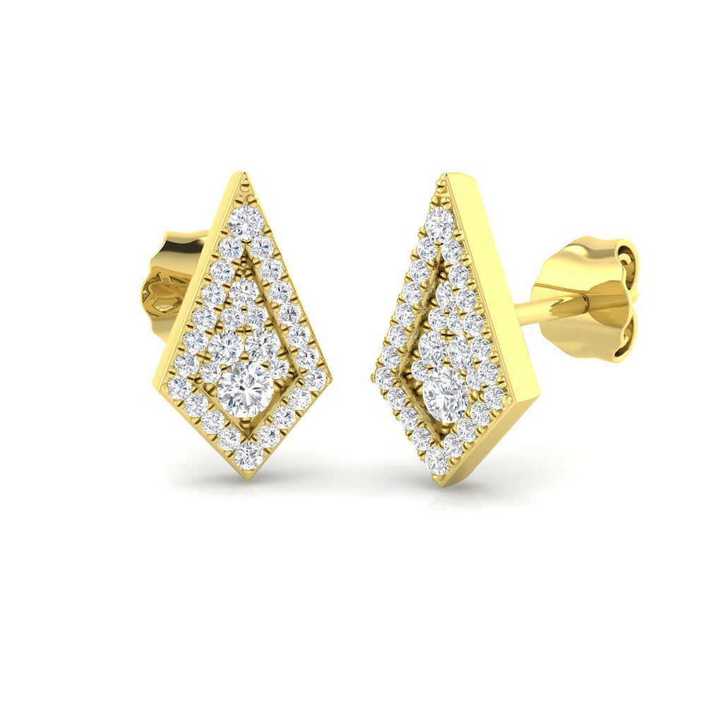 Earring 18 KT Yellow Gold