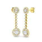 Earring 18 KT Yellow Gold