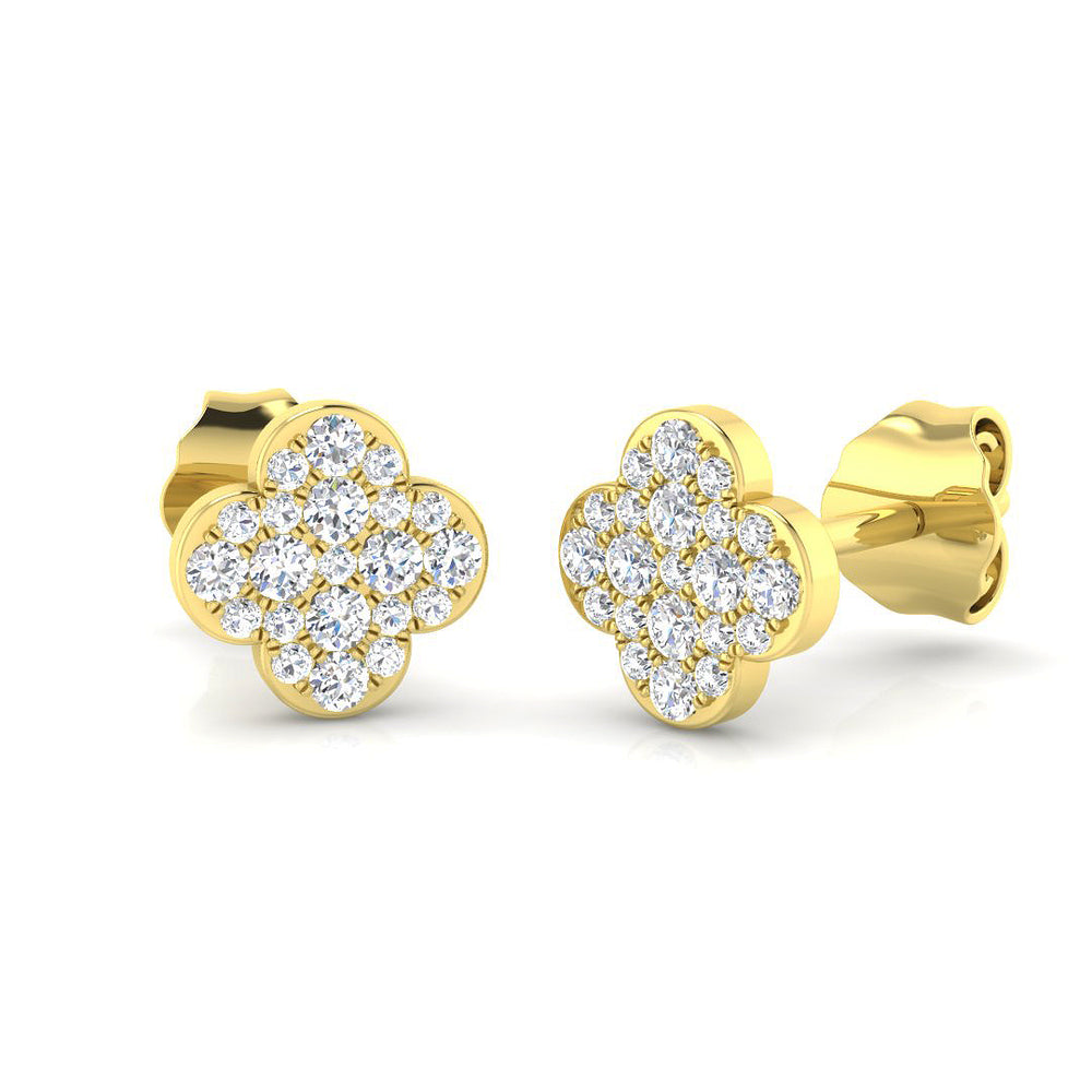 Earring 18 KT Yellow Gold