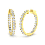 Earring 18 KT Yellow Gold