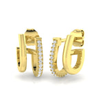 Earring 18 KT Yellow Gold