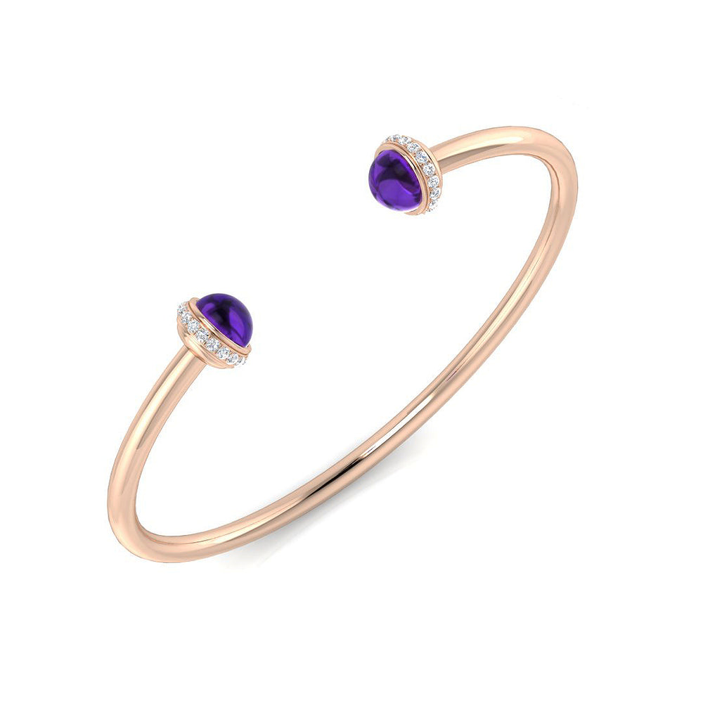 Bangles 9 KT Rose Gold