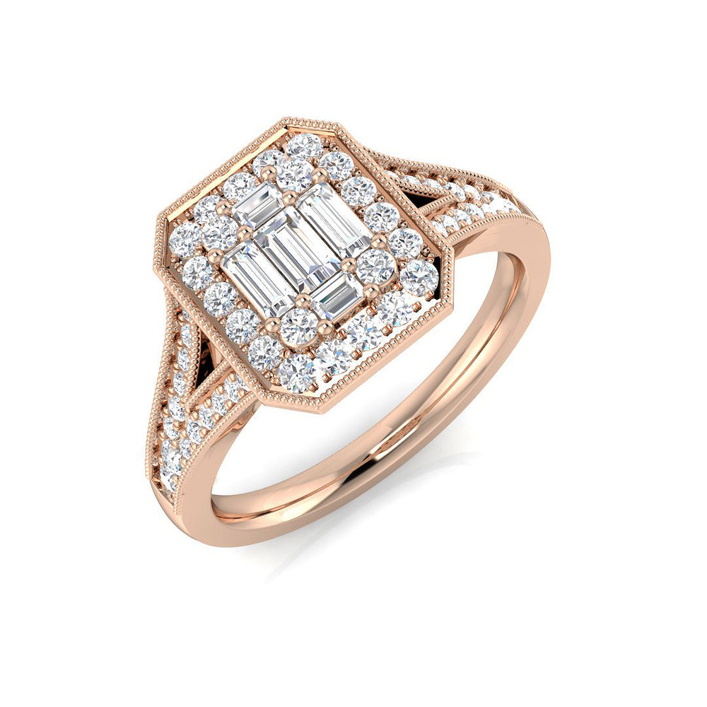 Ring 9 KT Rose Gold