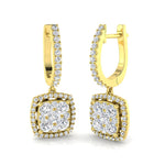 Earring 18 KT Yellow Gold