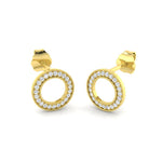 Earring 18 KT Yellow Gold