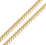 9ct Yellow Gold Cuban Bracelet 10mm 52.8g