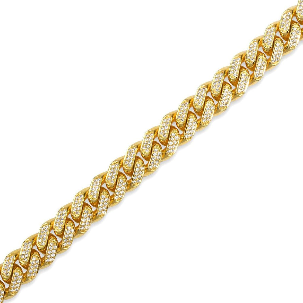 11mm Cuban Link Chain (Two Row)