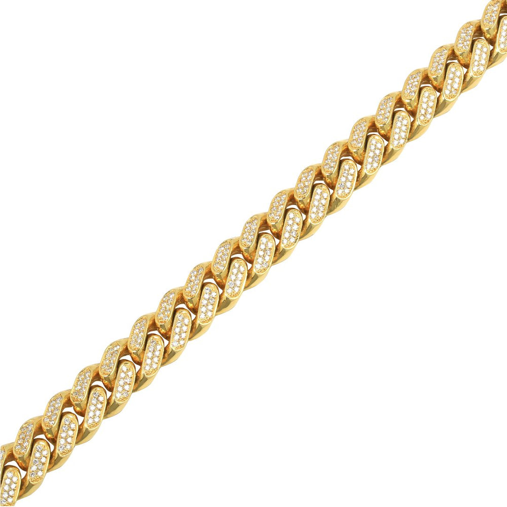 12mm Cuban Link Chain (Two Row)