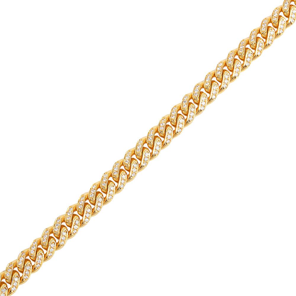 9mm Cuban Link Chain (Single Row)