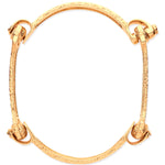 9ct Yellow Gold 4 Piece Bone Bangle