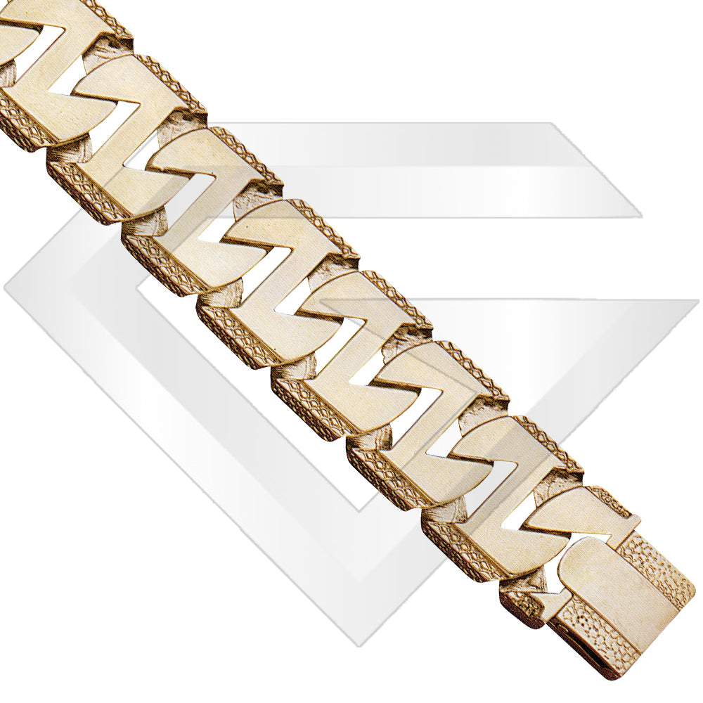 9ct Bangkok Gold Chain / Bracelet (Gauge 8)