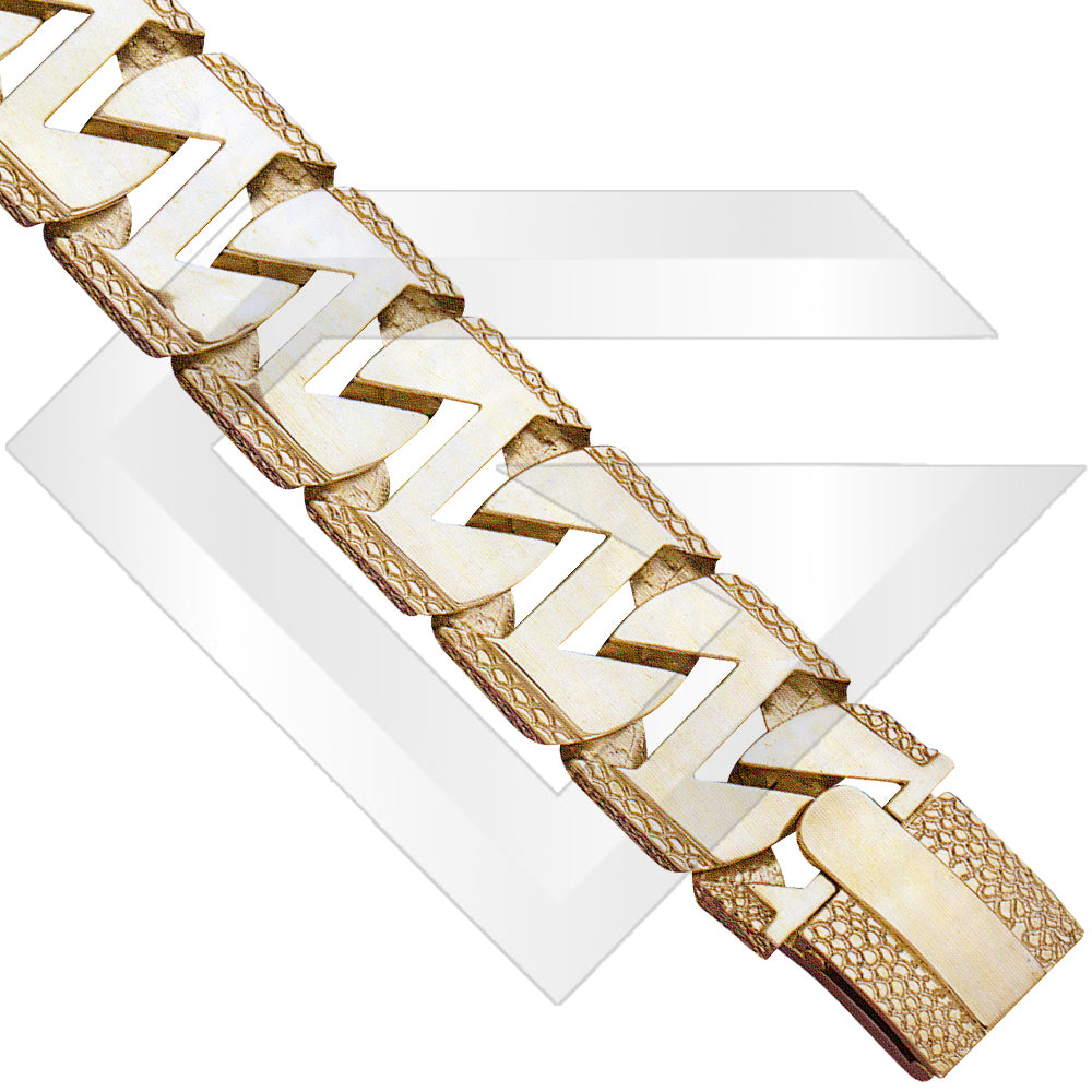 9ct Bangkok Gold Chain / Bracelet (Gauge 10)