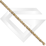 9ct UK Flat Byzantine Gold Chain / Bracelet (Gauge 1)