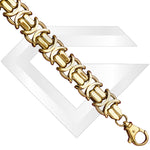 9ct UK Flat Byzantine Gold Chain / Bracelet (Gauge 7)