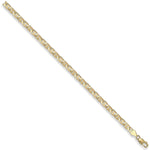 Yellow Gold Italian Style Flat Anchor Chain