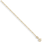 9ct Yellow Gold Diamond Cut Belcher Chain