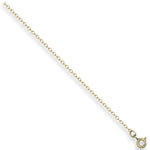 9ct Yellow Gold Open Diamond Cut Oval Belcher Chain