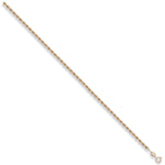 9ct Yellow Gold Italian Style Traditional Rope Chain